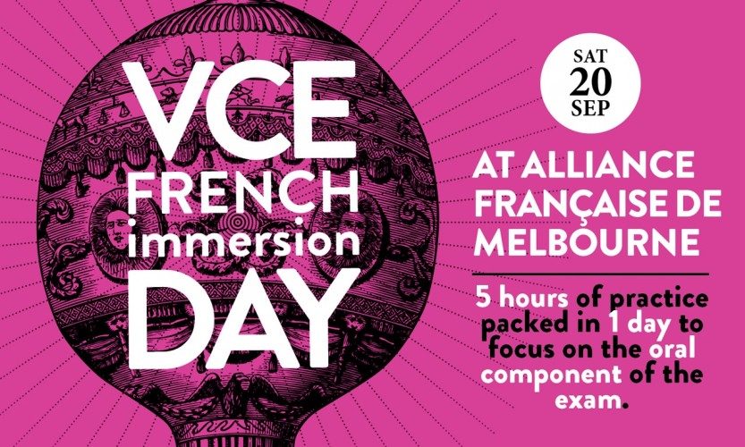 VCE French Immersion Day - 20 September 2014